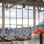 Видовой бассейн в санатории "Тирвас", Кировск, Мурманская область